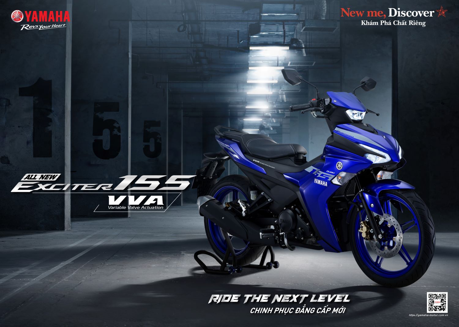 Mua xe máy Yamaha Exciter 155 VVA chính hãng