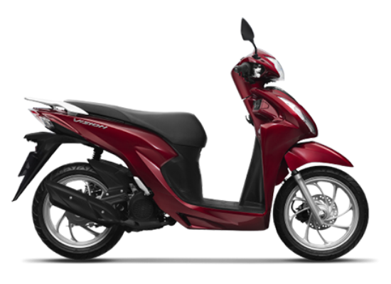  Giá xe vision mới nhất tại đại lý