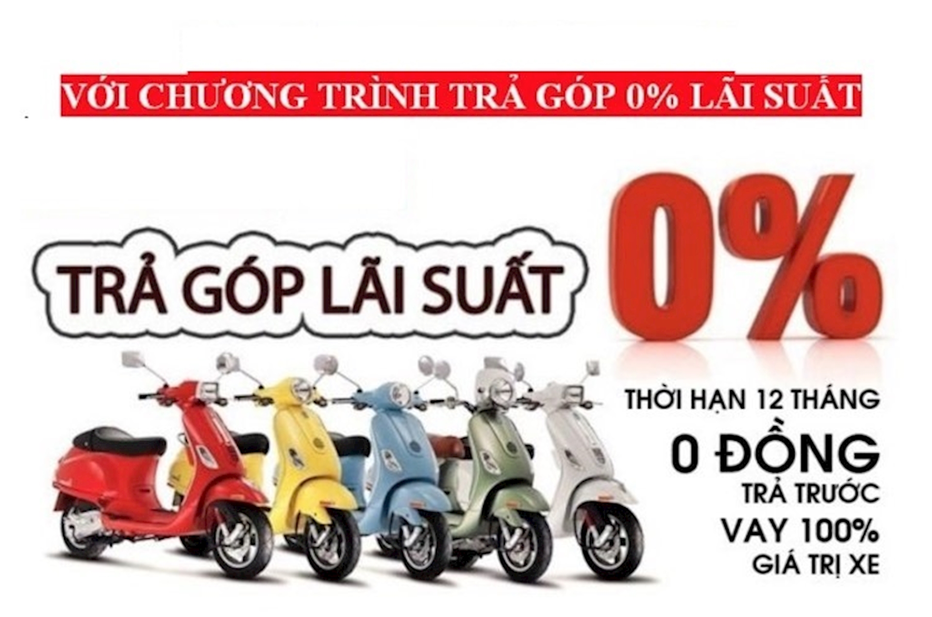 mua trả góp xe lãi suất thấp uy tín