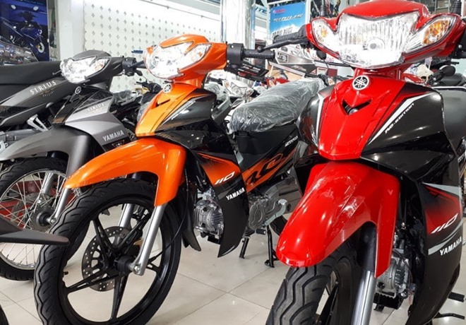 cửa hàng xe máy Yamaha