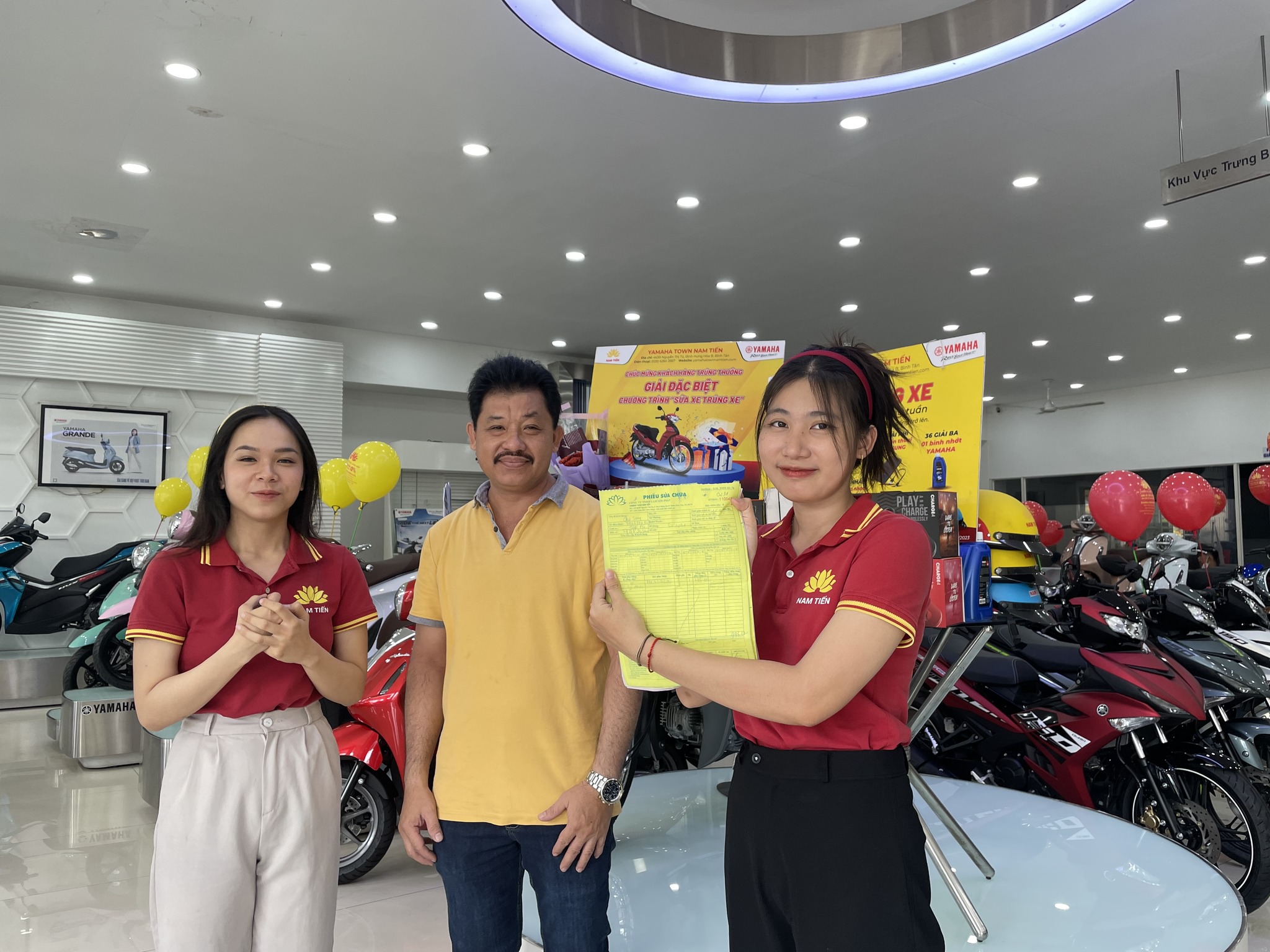 Đại lý phân phối xe máy Yamaha