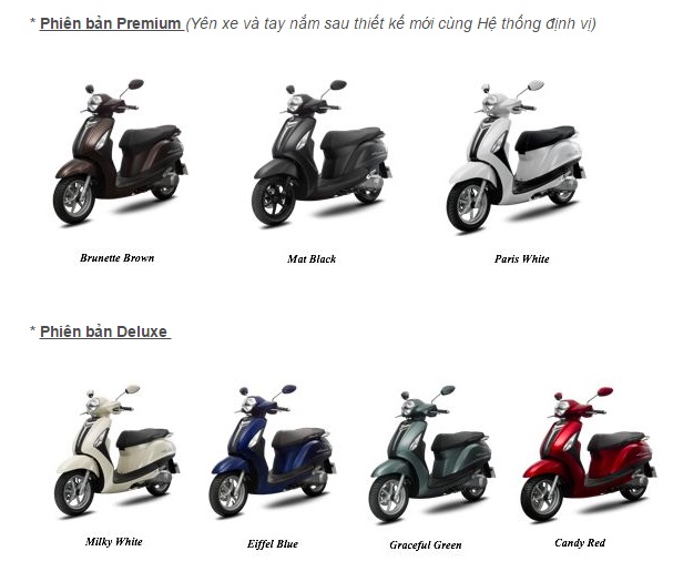 Mua góp xe máy Yamaha Grande lãi suất thấp