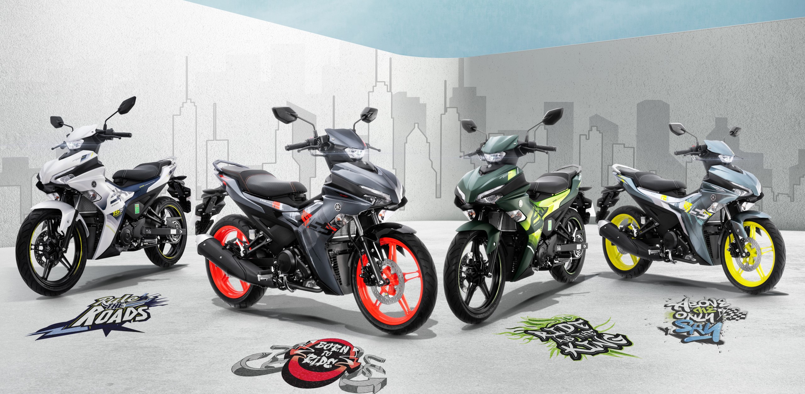 Mua trả góp xe máy Yamaha Exciter 155 VVA lãi suất thấp